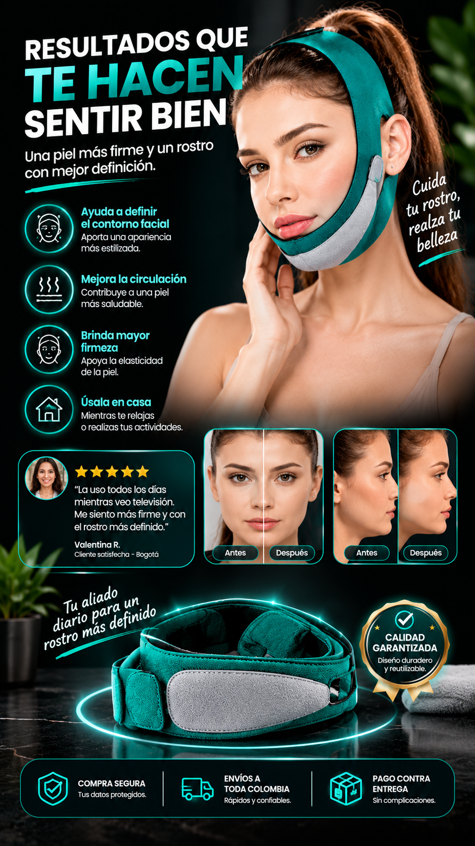 Faja facial - Anti Papada